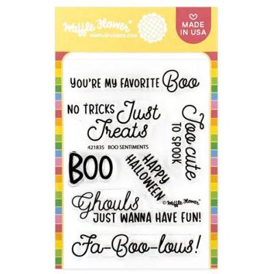 Waffle Flower Stempel - Boo Sentiments